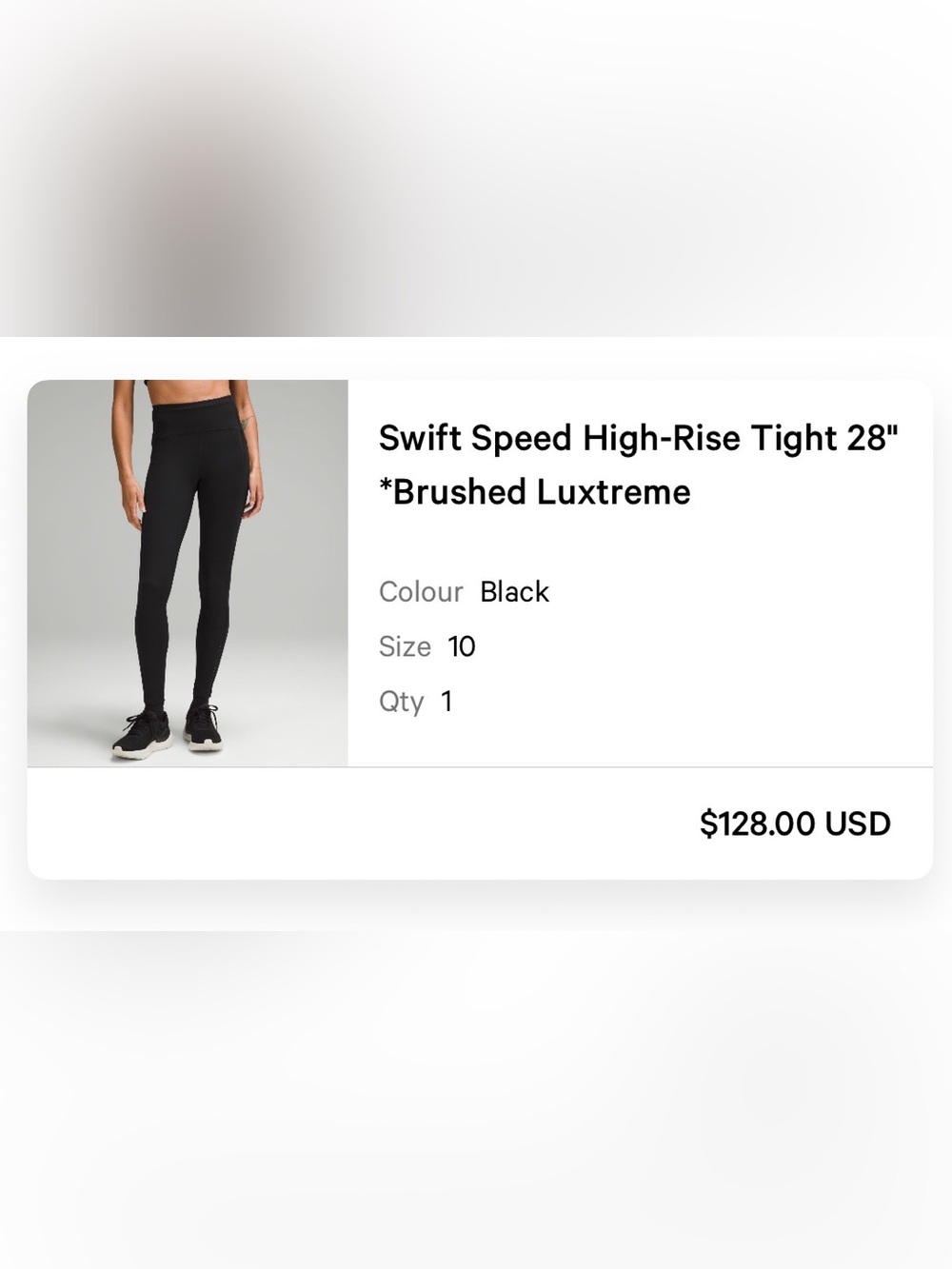Lululemon Swift Speed High-Rise Tight 28”